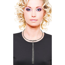 Load image into Gallery viewer, SS Choker Beaded Necklace
