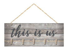 Load image into Gallery viewer, THIS IS US WALL ART (arte de la lona)
