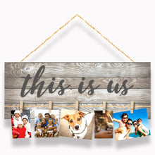 Load image into Gallery viewer, THIS IS US WALL ART (arte de la lona)

