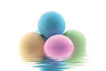 Load image into Gallery viewer, SS BATH FIZZERS - SET OF 4
